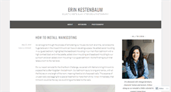 Desktop Screenshot of erinkestenbaum.com