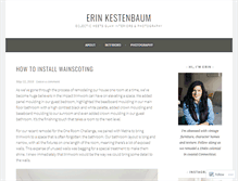 Tablet Screenshot of erinkestenbaum.com